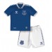 Billige Everton Børnetøj Hjemmebanetrøje til baby 2023-24 Kortærmet (+ korte bukser)